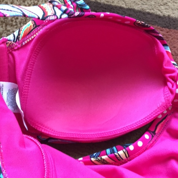 Floral Print Front Cutout One Piece Swimsuit - Tabitha Brown for Target ? - Picture 16 of 16